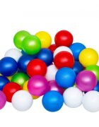 Hashtag Toys Set 50 de mingi din plastic cu diametrul de 6 cm