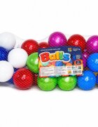 Hashtag Toys Set 60 de mingi din plastic cu diametrul de 8 cm