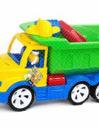 Hashtag Toys Set basculanta verde Mati cu accesorii pentru nisip