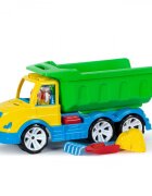Hashtag Toys Set basculanta verde Mati cu accesorii pentru nisip