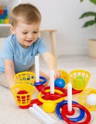 Hashtag Toys Set de aruncare cu inele 3 in 1
