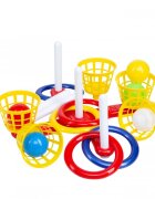 Hashtag Toys Set de aruncare cu inele 3 in 1