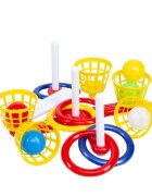 Hashtag Toys Set de aruncare cu inele 3 in 1