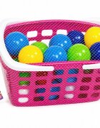 Hashtag Toys Set de joaca cu cosulet si bile colorate