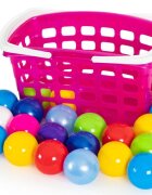 Hashtag Toys Set de joaca cu cosulet si bile colorate