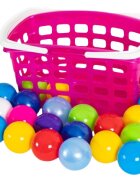 Hashtag Toys Set de joaca cu cosulet si bile colorate