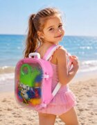 Hashtag Toys Set micul calator rucsac roz pentru nisip