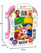 Hashtag Toys Set micul calator rucsac roz pentru nisip