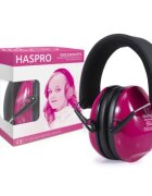 Haspro Casti antifonice Pink pentru copii si adolescenti