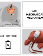 HAUCK Jucarie muzicala soft touch Cuddle N Sleep Fox