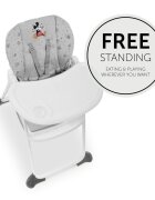 HAUCK Scaun de hranire pentru bebelusi Sit N Fold Mickey Mouse Grey
