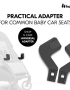 HAUCK Set adaptori fixare scoica pentru caruciorul Shop N Care