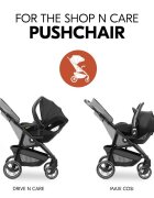 HAUCK Set adaptori fixare scoica pentru caruciorul Shop N Care