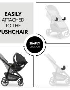 HAUCK Set adaptori fixare scoica pentru caruciorul Shop N Care