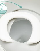 Hausmann (A-Haberkorn) Scara cu reductor WC moale 12 luni+ grey white Fillikid