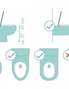 Hausmann (A-Haberkorn) Scara cu reductor WC moale 12 luni+ grey white Fillikid