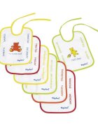 Hausmann (A-Haberkorn) Set 7 bavete frotirplastic Playshoes A. Haberkorn 25x20 cm