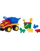 HEMAR Autobasculanta cu galeata si forme pentru nisip 33 cm