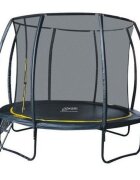 Heutink Set trambulina 305 cm cu plasa si scarita Jump Carbon
