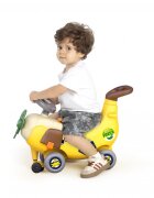 Hola Avion interactiv 4 in 1 ride on si maner de impingere banana