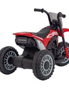 Honda Motocicleta electrica pentru copii CRF 450R 70x41x50 cm rosu 30W cu sunete si panou audio