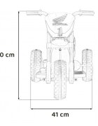 Honda Motocicleta electrica pentru copii CRF 450R 70x41x50 cm rosu 30W cu sunete si panou audio