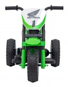 Honda Motocicleta electrica pentru copii CRF 450R 70x41x50 cm verde 30W cu sunete si panou audio