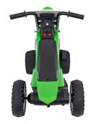 Honda Motocicleta electrica pentru copii CRF 450R 70x41x50 cm verde 30W cu sunete si panou audio