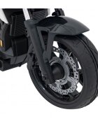 Honda Motocicleta electrica pentru copii NC750X alb 70W cu lumini sunete si panou audio 103x41x74 cm