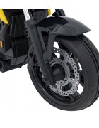 Honda Motocicleta electrica pentru copii NC750X galben 70W cu lumini sunete si panou audio 103x41x74 cm