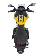Honda Motocicleta electrica pentru copii NC750X galben 70W cu lumini sunete si panou audio 103x41x74 cm