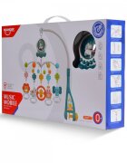 HUANGER Carusel muzical cu jucarii zornaitoare Bell Multicolor