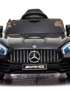 Hubners Masinuta electrica pentru copii Mercedes Benz AMG black 60W cu telecomanda roti Eva pornire la buton si deschidere usi