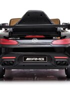 Hubners Masinuta electrica pentru copii Mercedes Benz AMG black 60W cu telecomanda roti Eva pornire la buton si deschidere usi