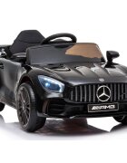 Hubners Masinuta electrica pentru copii Mercedes Benz AMG black 60W cu telecomanda roti Eva pornire la buton si deschidere usi