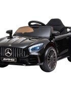 Hubners Masinuta electrica pentru copii Mercedes Benz AMG black 60W cu telecomanda roti Eva pornire la buton si deschidere usi