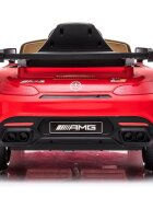 Hubners Masinuta electrica pentru copii Mercedes Benz AMG red 60W cu telecomanda roti Eva pornire la buton si deschidere usi