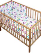 Hubners Lenjerie patut Bufnite 4 piese multicolor