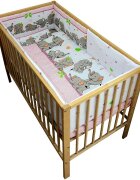 Hubners Lenjerie patut Elefantii Jucausi 5 piese 120x60 cm
