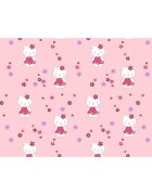 Hubners Lenjerie patut Kitty Floricele 5 piese roz