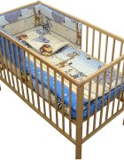 Hubners Lenjerie patut Safari 4 piese 120x60 cm