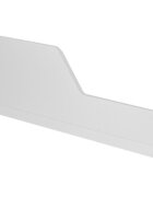 Hubners Margine de siguranta pentru patut din lemn 120x28 cm alb