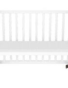 Hubners Patut copii din lemn co-sleeper Matei 94x46 cm alb
