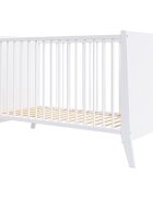 Hubners Patut copii din lemn Cosmo 120x60 cm alb