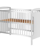 Hubners Patut copii din lemn Karly 120x60 cm alb