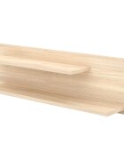Hubners Raft dublu de perete Eva 100 cm natur