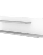 Hubners Raft dublu de perete Patrik 100 cm alb grafit