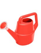 Huby Toys Stropitoare de jucarie pentru copii Red cu maner si capat cu floricica dimensiune 25 x 9.5 x 17 cm