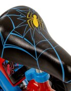 Huffy Bicicleta copii Spiderman 24944W 14 inch cu roti ajutatoare si sticluta de apa cu suport varsta 4-6 ani inaltimea 105-117 cm scaun si ghidon reglabile pe inaltime anvelope cu profil gros