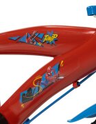 Huffy Bicicleta copii Spiderman 24944W 14 inch cu roti ajutatoare si sticluta de apa cu suport varsta 4-6 ani inaltimea 105-117 cm scaun si ghidon reglabile pe inaltime anvelope cu profil gros